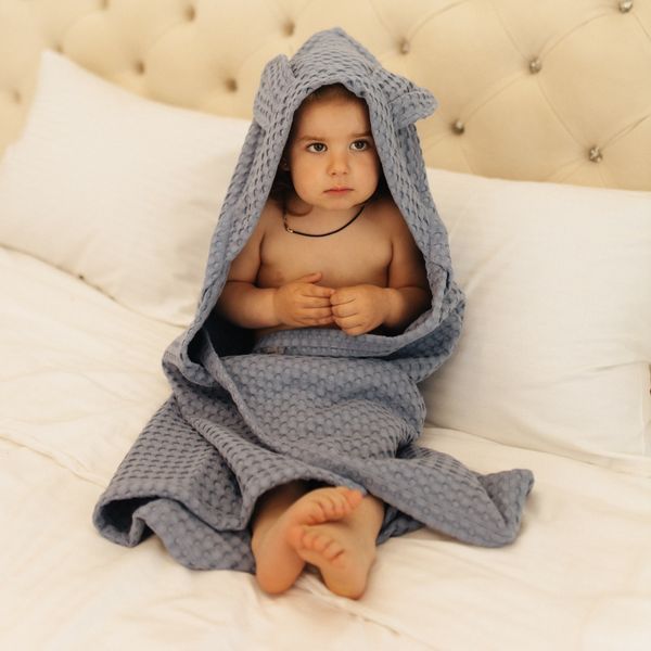 Детское полотенце &laquo;BabyJoy&raquo; Олененок, Индиго BabyJ-03 фото