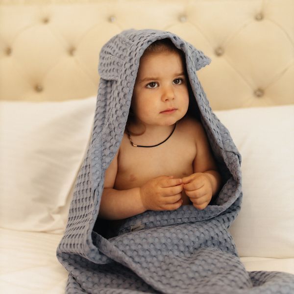 Детское полотенце &laquo;BabyJoy&raquo; Олененок, Индиго BabyJ-03 фото