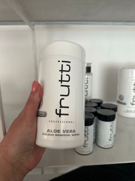 Салфетки для удаления краски из алоэ вера Frutti Professional fru13 фото