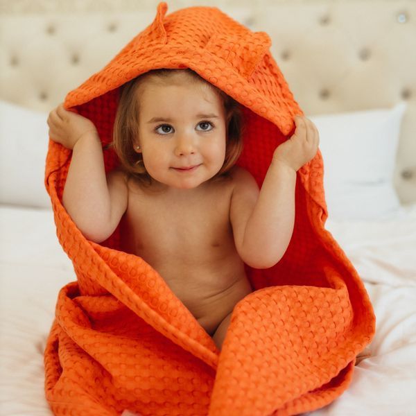 Дитячий рушник &laquo;BabyJoy&raquo; Миша, Квітка граната BabyJ-07 фото